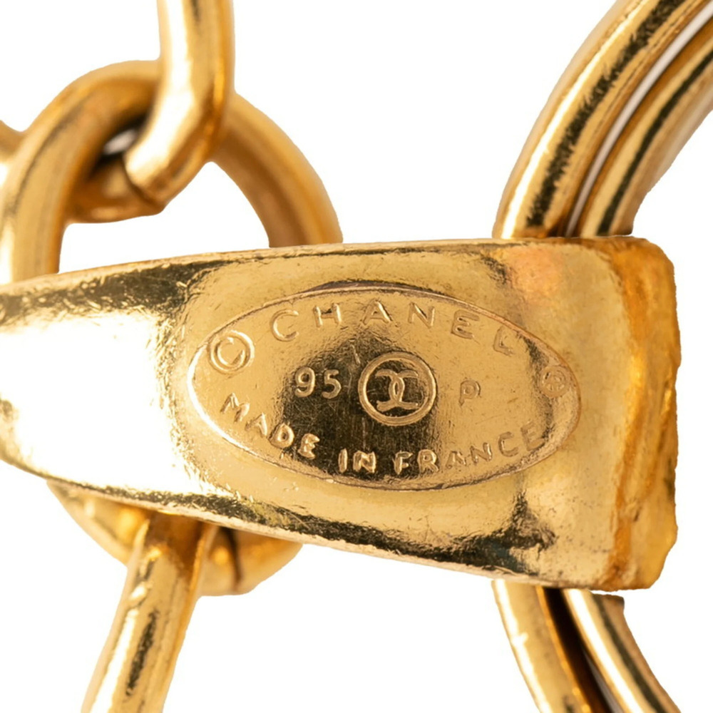 CHANEL Vintage Gold Logo Necklace - Picture 5 of 6
